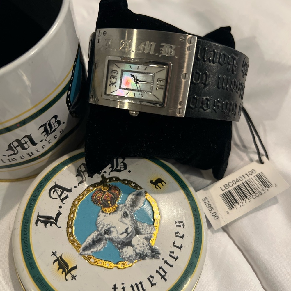 L.A.M.B. Silver Watch